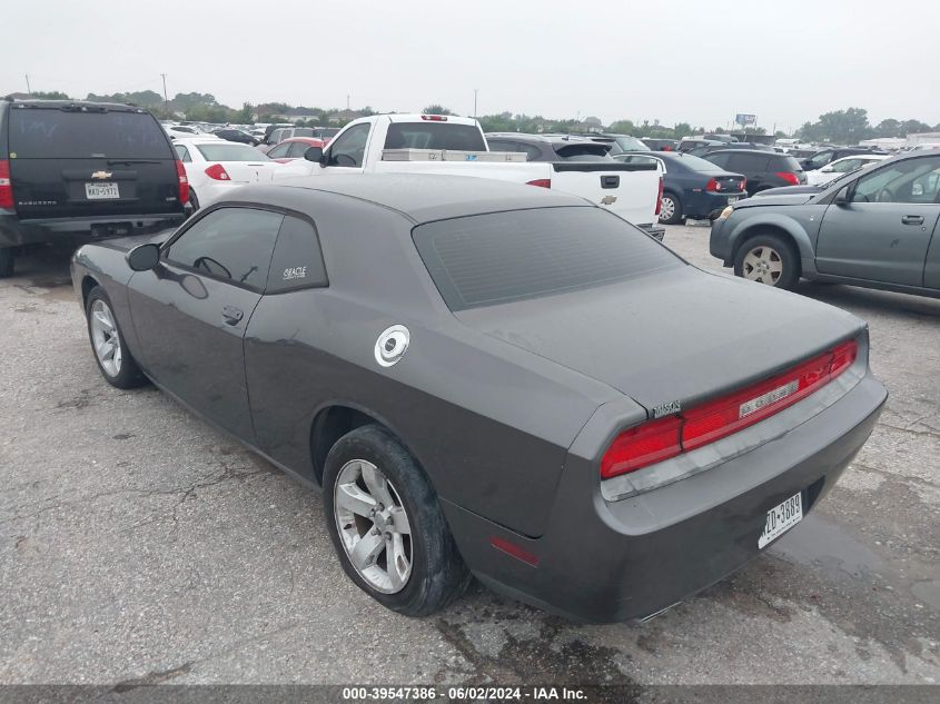 2013 Dodge Challenger Sxt VIN: 2C3CDYAG9DH578812 Lot: 39547386