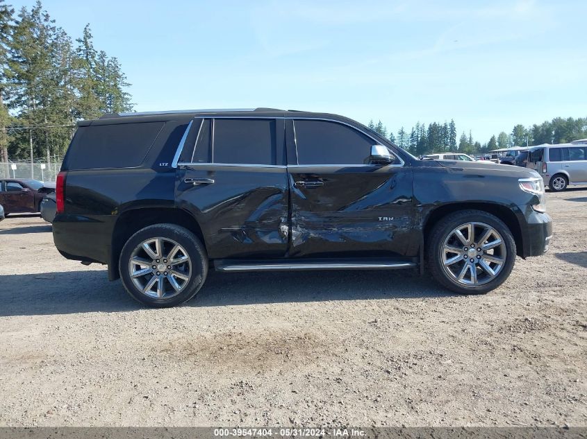 2015 Chevrolet Tahoe K1500 Ltz VIN: 1GNSKCKC3FR665630 Lot: 39547404