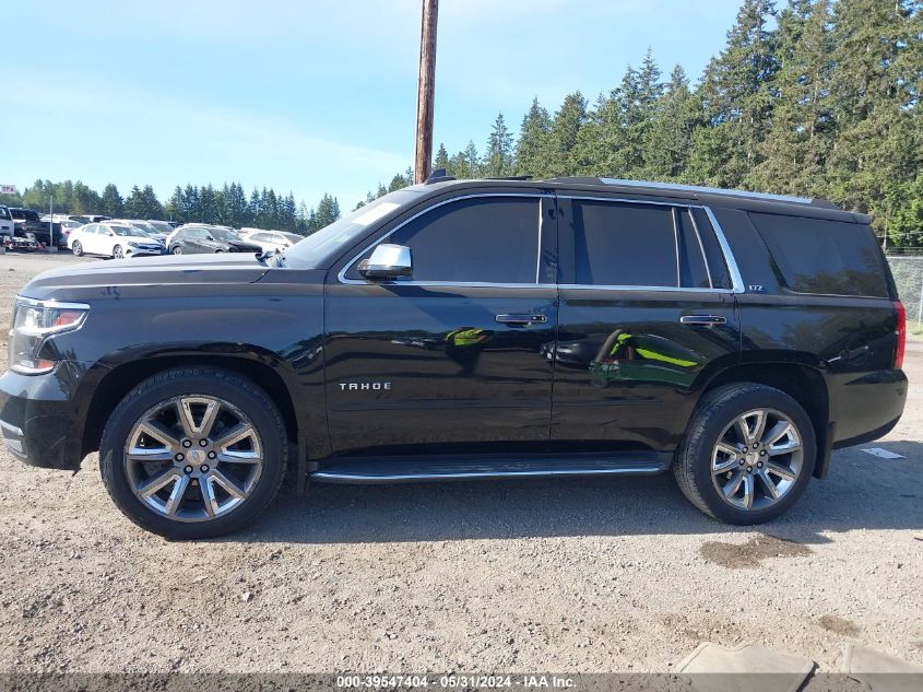 2015 Chevrolet Tahoe K1500 Ltz VIN: 1GNSKCKC3FR665630 Lot: 39547404