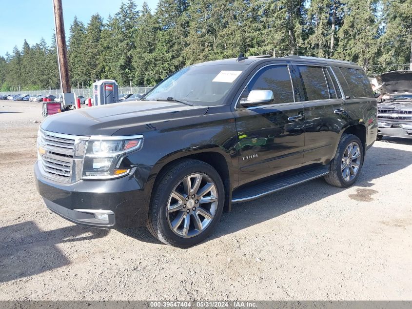 2015 Chevrolet Tahoe K1500 Ltz VIN: 1GNSKCKC3FR665630 Lot: 39547404