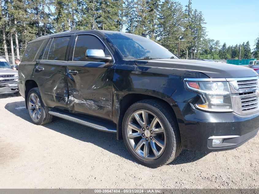 2015 Chevrolet Tahoe K1500 Ltz VIN: 1GNSKCKC3FR665630 Lot: 39547404