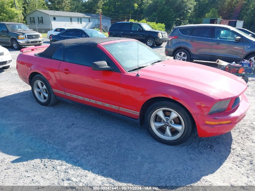 2006 Ford Mustang V6 VIN: 1ZVFT84N365104951 Lot: 39547441