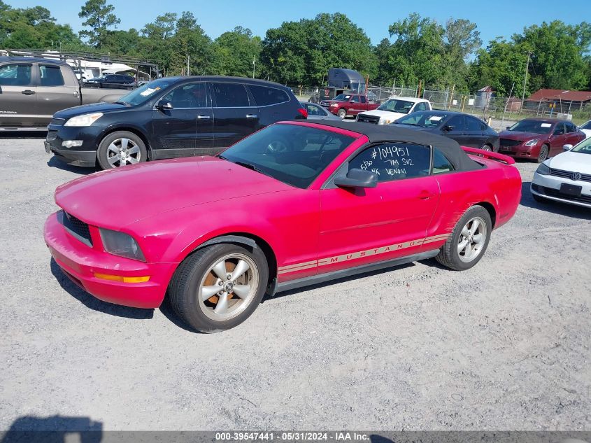 2006 Ford Mustang V6 VIN: 1ZVFT84N365104951 Lot: 39547441