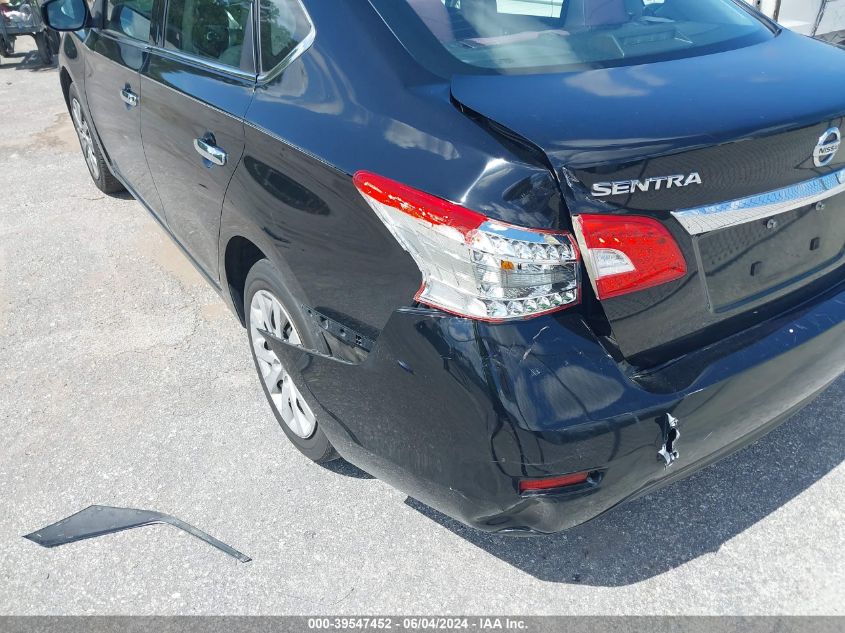 2014 NISSAN SENTRA S - 3N1AB7AP7EY206421