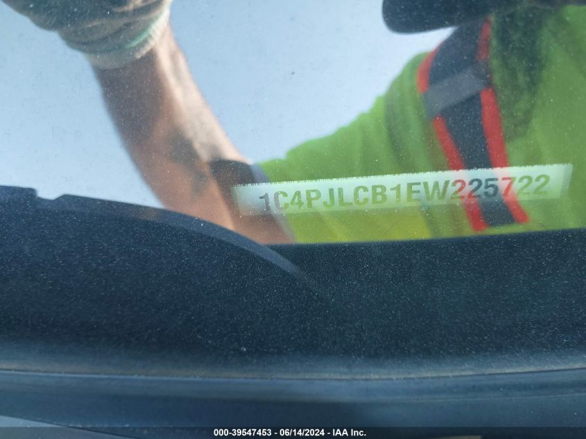 2014 Jeep Cherokee Latitude VIN: 1C4PJLCB1EW225722 Lot: 39547453