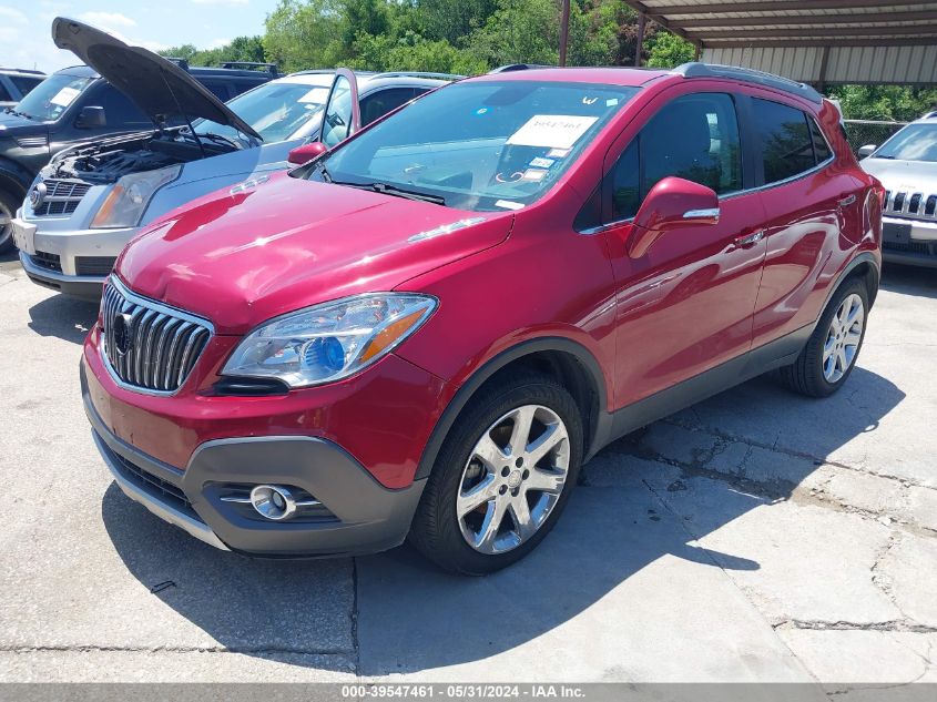 2014 Buick Encore Leather VIN: KL4CJCSB8EB679449 Lot: 39547461