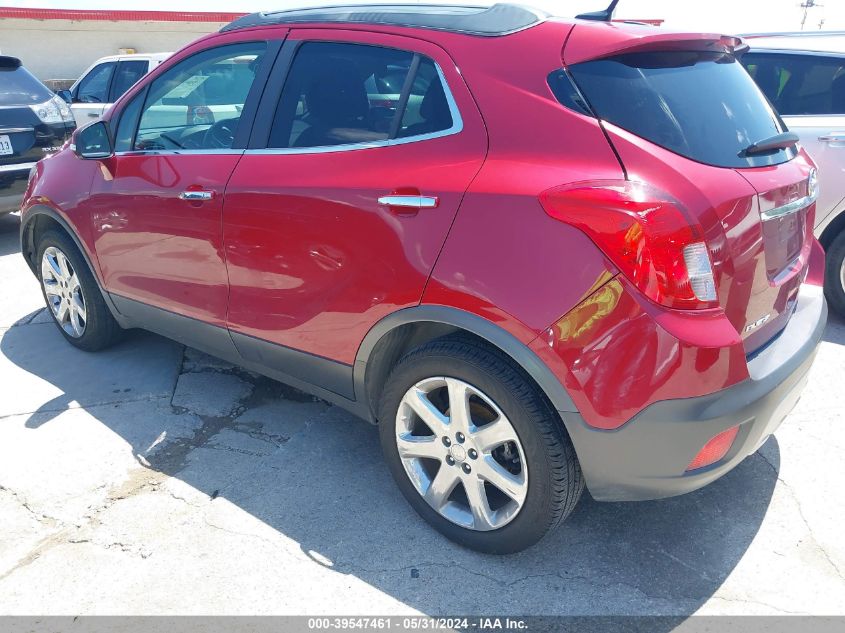 2014 Buick Encore Leather VIN: KL4CJCSB8EB679449 Lot: 39547461