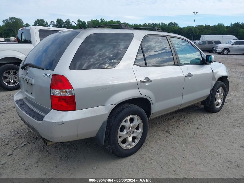 2002 Acura Mdx VIN: 2HNYD18662H543478 Lot: 39547464