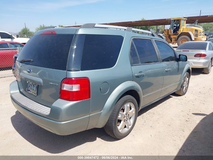 2005 Ford Freestyle Limited VIN: 1FMDK06125GA08381 Lot: 39547472