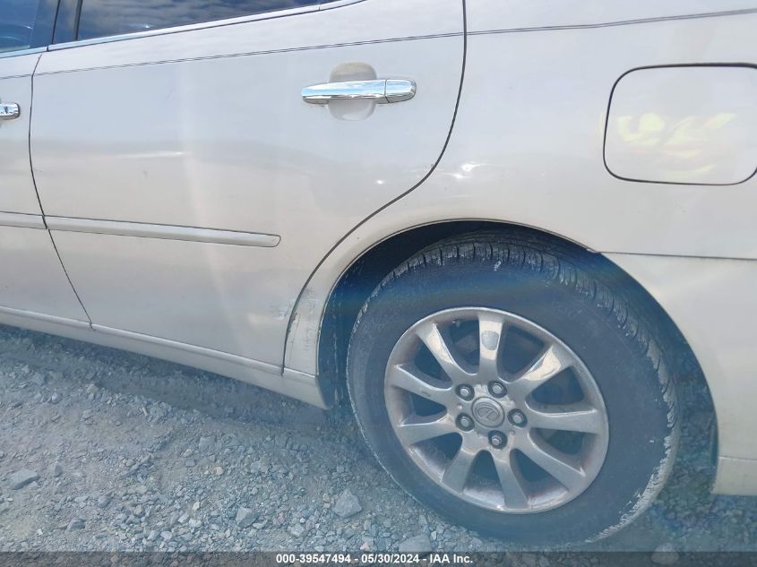 2004 Lexus Es 330 VIN: JTHBA30G840008341 Lot: 39547494