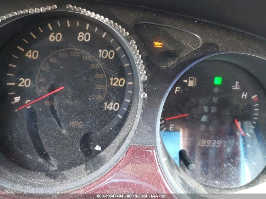 2004 Lexus Es 330 VIN: JTHBA30G840008341 Lot: 39547494