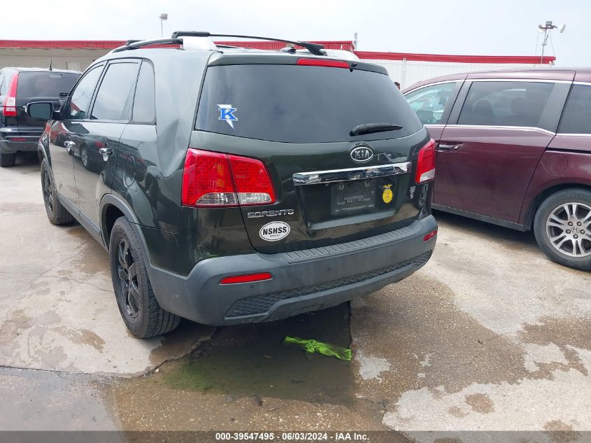 2012 Kia Sorento Lx VIN: 5XYKT3A67CG300945 Lot: 39547495