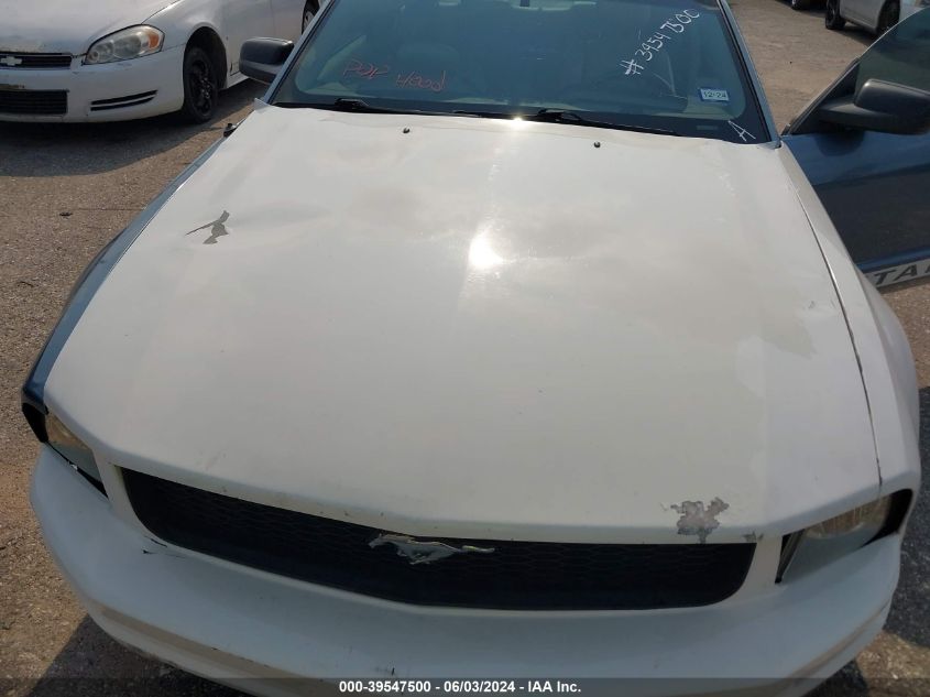 2007 Ford Mustang VIN: 1ZVFT80N775263897 Lot: 39547500