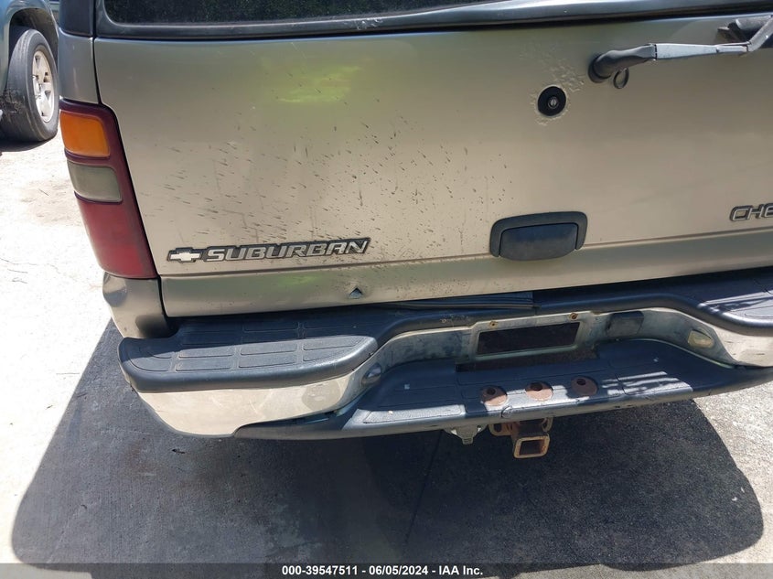 2002 Chevrolet Suburban 1500 Ls VIN: 1GNFK16Z92J208382 Lot: 39547511