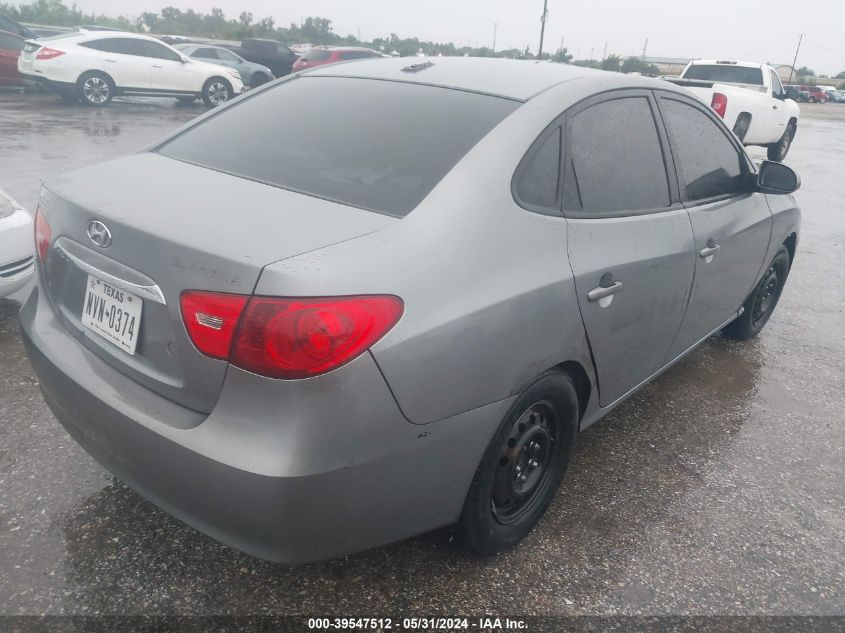 2010 Hyundai Elantra Gls VIN: KMHDU4AD7AU177455 Lot: 40340200