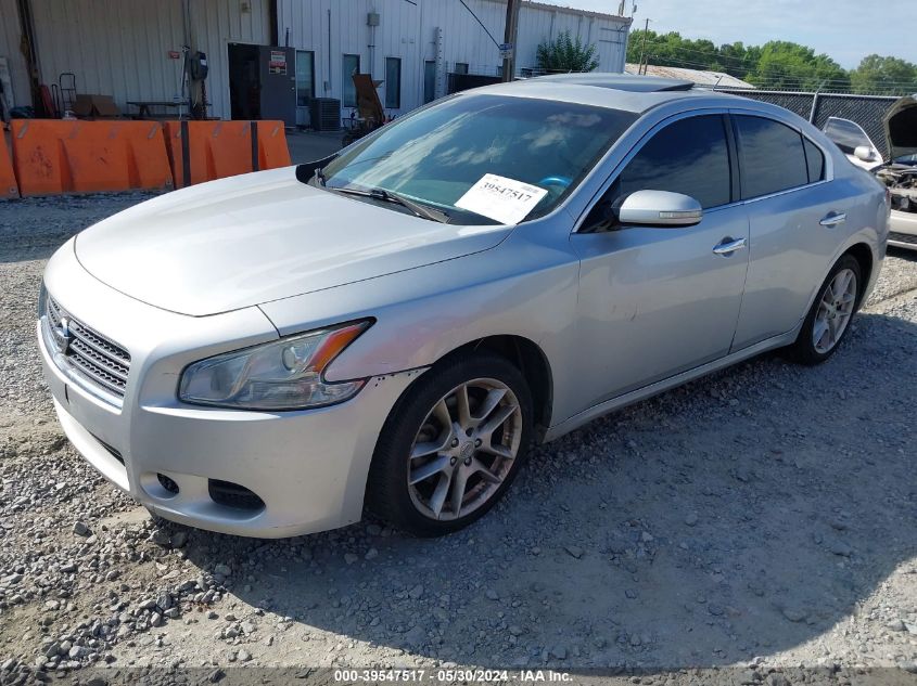 2009 Nissan Maxima 3.5 Sv VIN: 1N4AA51E09C805555 Lot: 39547517