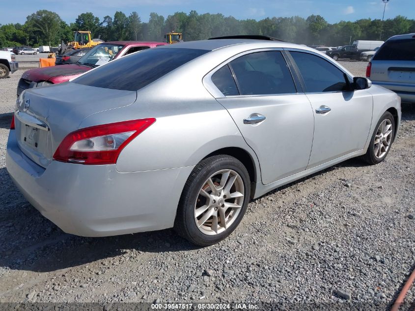 2009 Nissan Maxima 3.5 Sv VIN: 1N4AA51E09C805555 Lot: 39547517