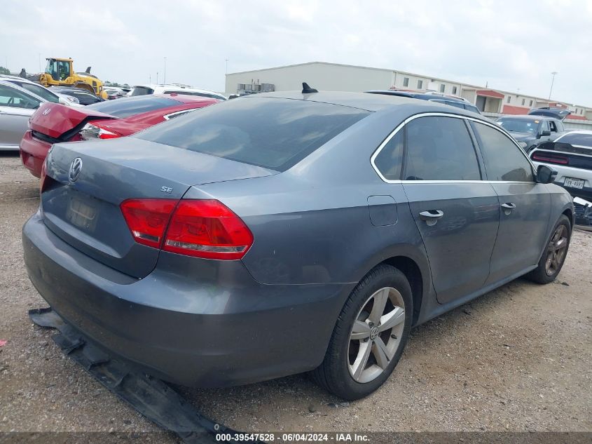 2013 Volkswagen Passat 2.5L Se VIN: 1VWBH7A30DC053107 Lot: 39547528