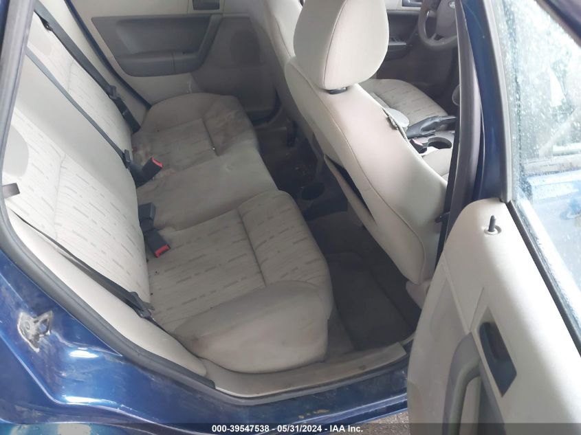 2008 Ford Focus Se/Ses VIN: 1FAHP35N98W106921 Lot: 39547538