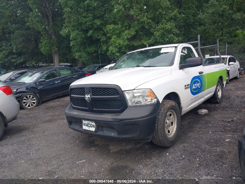 2016 Ram 1500 Tradesman VIN: 3C6JR6DG8GG329479 Lot: 39547548