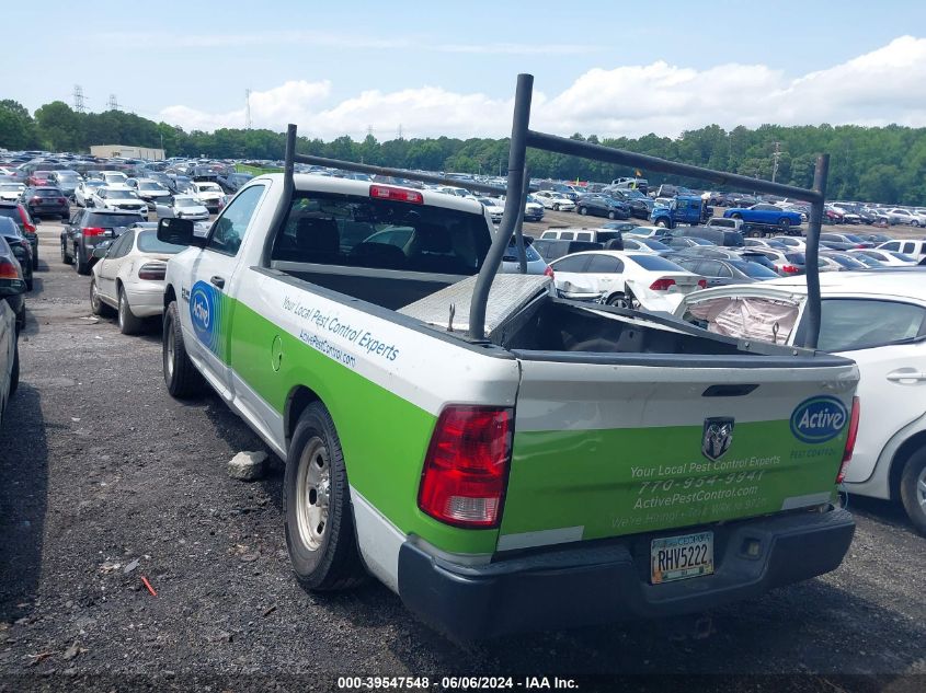 2016 Ram 1500 Tradesman VIN: 3C6JR6DG8GG329479 Lot: 39547548