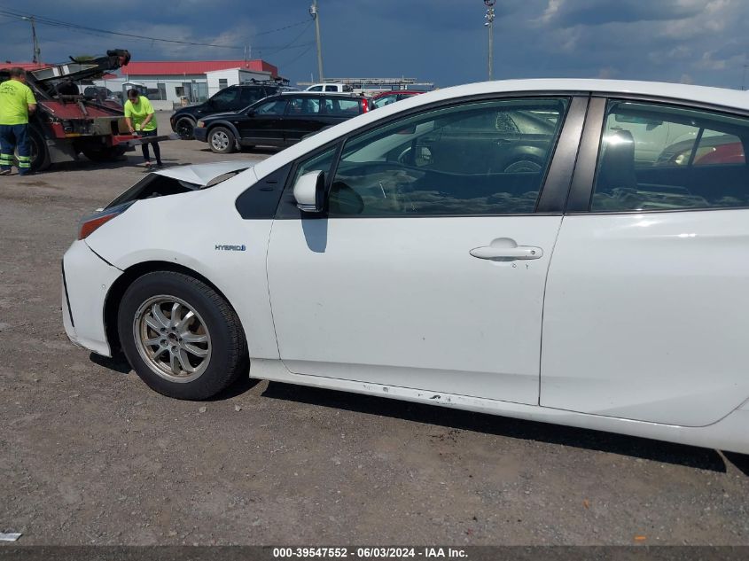 2021 Toyota Prius Le VIN: JTDKAMFU7M3140817 Lot: 39547552