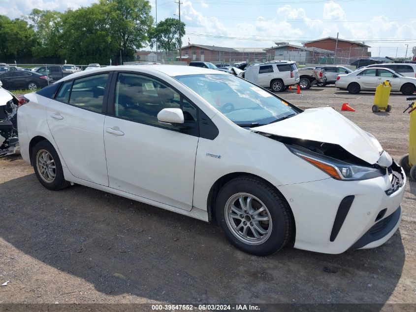 2021 Toyota Prius Le VIN: JTDKAMFU7M3140817 Lot: 39547552