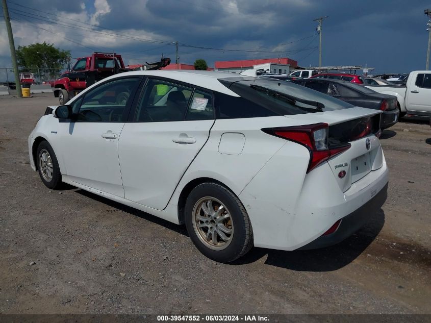 2021 Toyota Prius Le VIN: JTDKAMFU7M3140817 Lot: 39547552