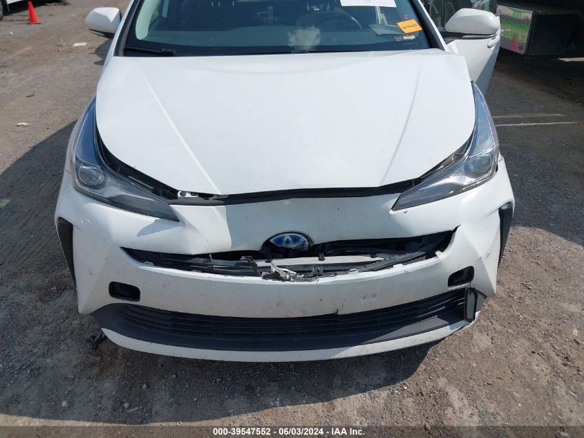 2021 Toyota Prius Le VIN: JTDKAMFU7M3140817 Lot: 39547552