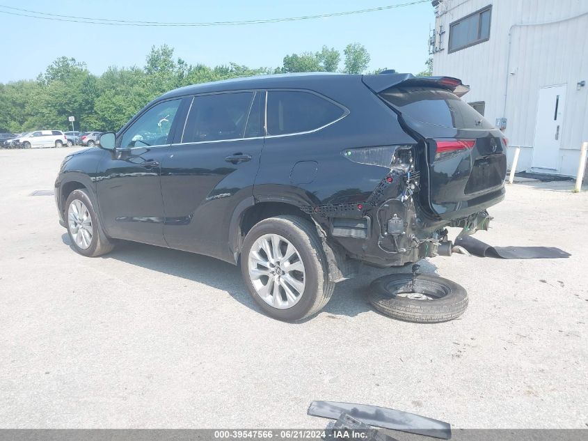 2020 Toyota Highlander Limited VIN: 5TDDZRBHXLS000197 Lot: 39547566