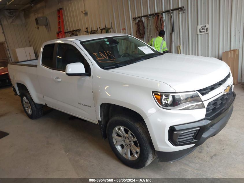 2021 Chevrolet Colorado 2Wd Long Box Lt VIN: 1GCHSCEA6M1202020 Lot: 39547568