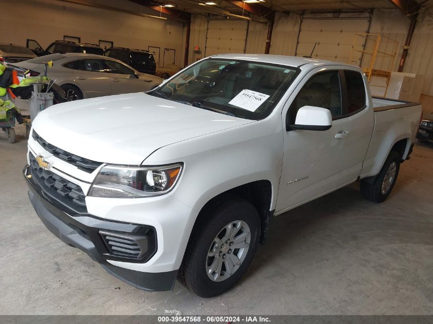 2021 Chevrolet Colorado 2Wd Long Box Lt VIN: 1GCHSCEA6M1202020 Lot: 39547568