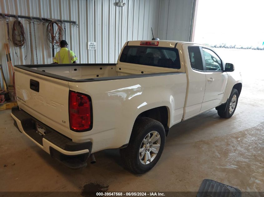 2021 Chevrolet Colorado 2Wd Long Box Lt VIN: 1GCHSCEA6M1202020 Lot: 39547568