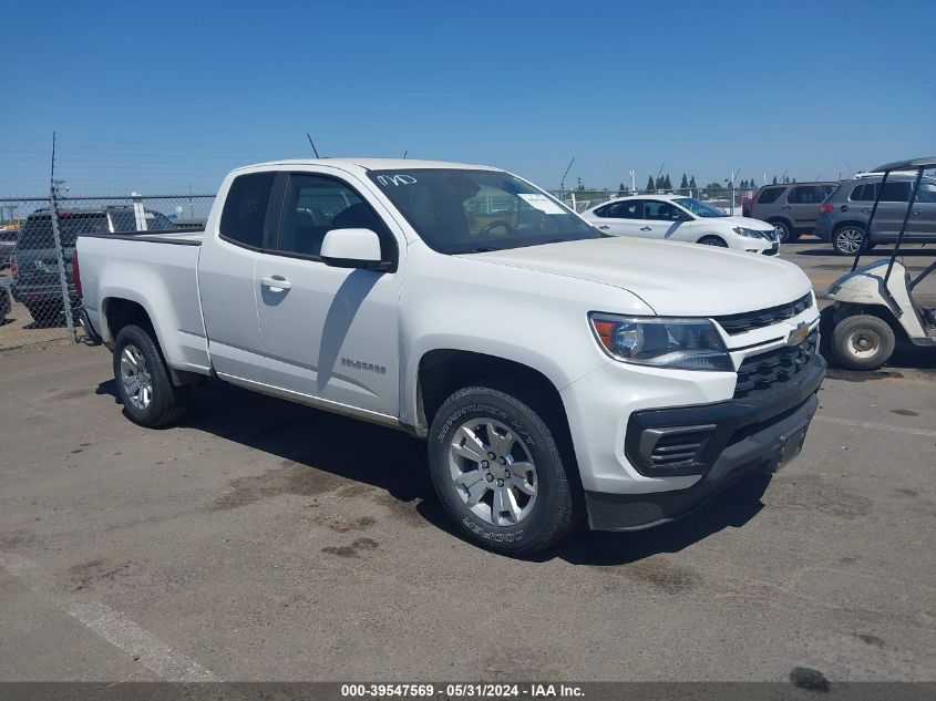 2021 Chevrolet Colorado 2Wd Long Box Lt VIN: 1GCHSCEA6M1202731 Lot: 39547569