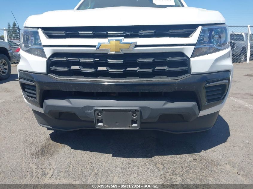 2021 Chevrolet Colorado 2Wd Long Box Lt VIN: 1GCHSCEA6M1202731 Lot: 39547569