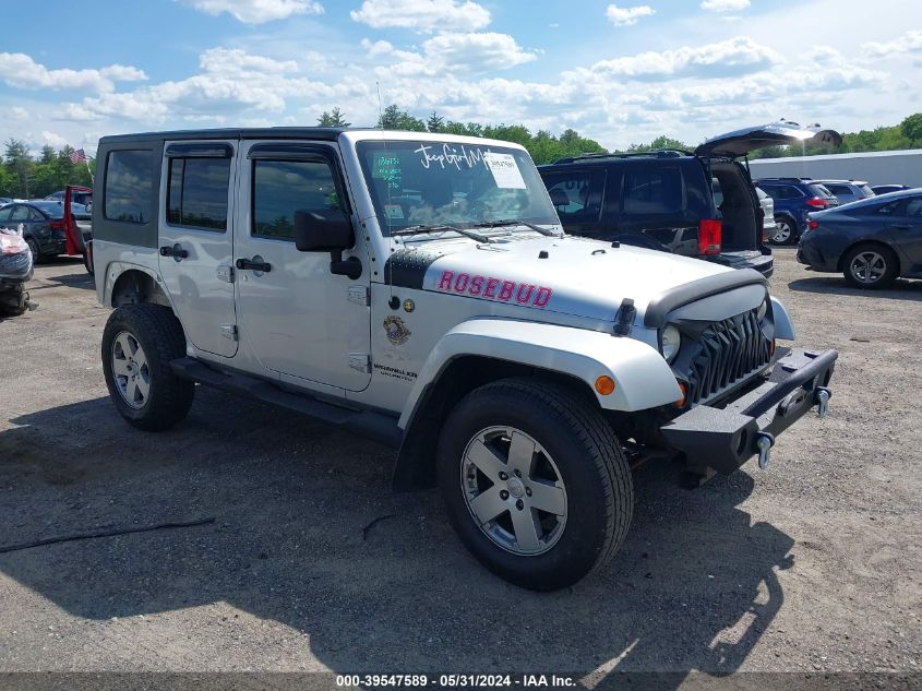 2008 Jeep Wrangler Unlimited Sahara VIN: 1J8GA59118L504662 Lot: 39547589