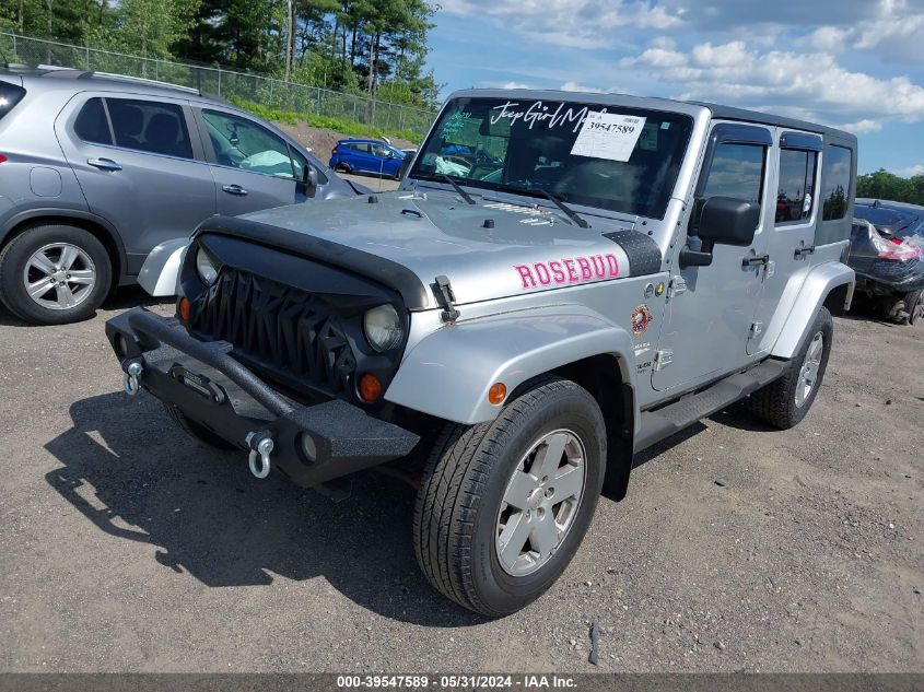 2008 Jeep Wrangler Unlimited Sahara VIN: 1J8GA59118L504662 Lot: 39547589