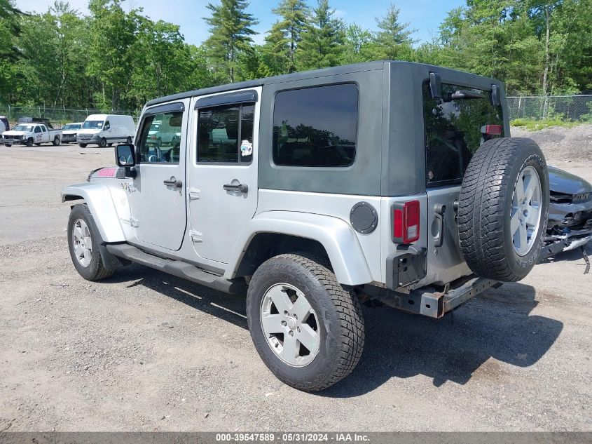 2008 Jeep Wrangler Unlimited Sahara VIN: 1J8GA59118L504662 Lot: 39547589