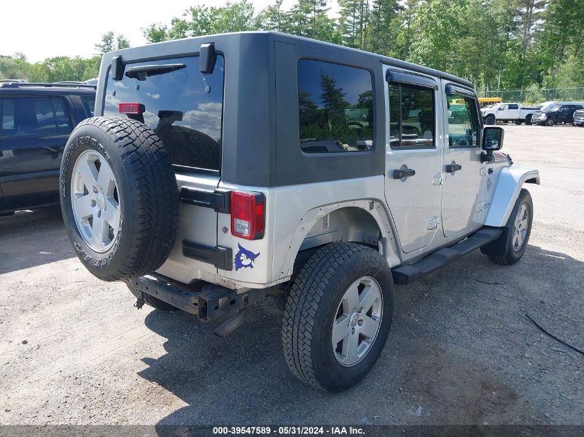 2008 Jeep Wrangler Unlimited Sahara VIN: 1J8GA59118L504662 Lot: 39547589