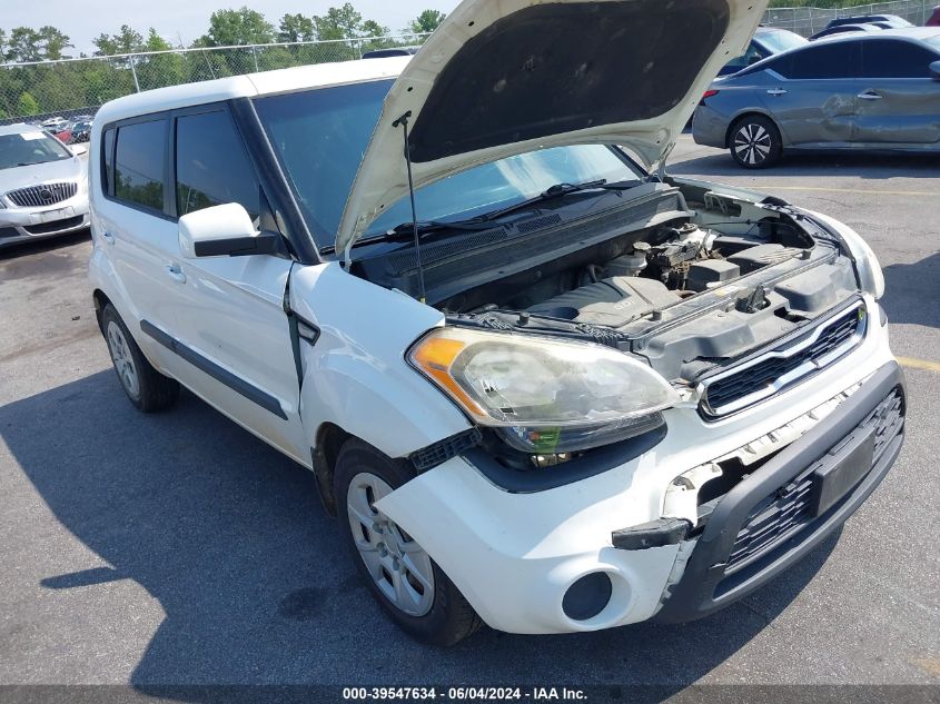 2013 Kia Soul VIN: KNDJT2A50D7759360 Lot: 39547634