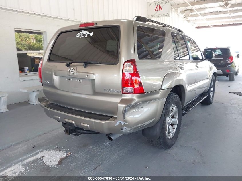 2006 Toyota 4Runner Limited V8 VIN: JTEZT17R760025930 Lot: 39547636