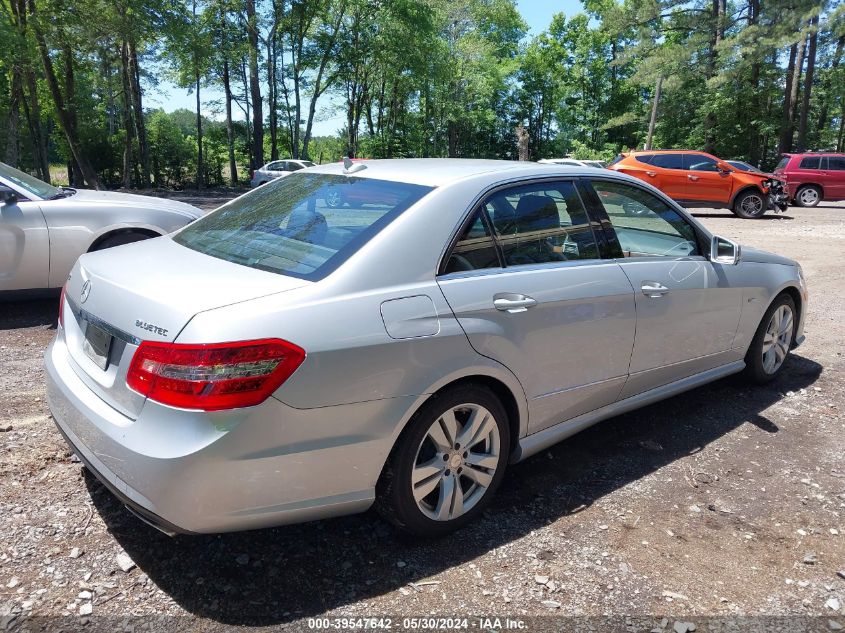 2011 Mercedes-Benz E 350 Bluetec VIN: WDDHF2EB8BA493467 Lot: 39547642