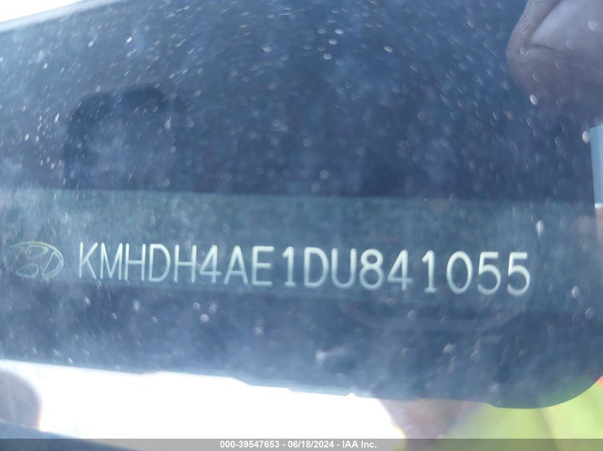 2013 Hyundai Elantra Gls VIN: KMHDH4AE1DU841055 Lot: 39547653