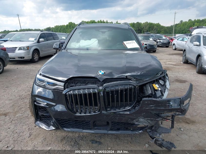 2021 BMW X7 M50I VIN: 5UXCX6C0XM9F69383 Lot: 39547672