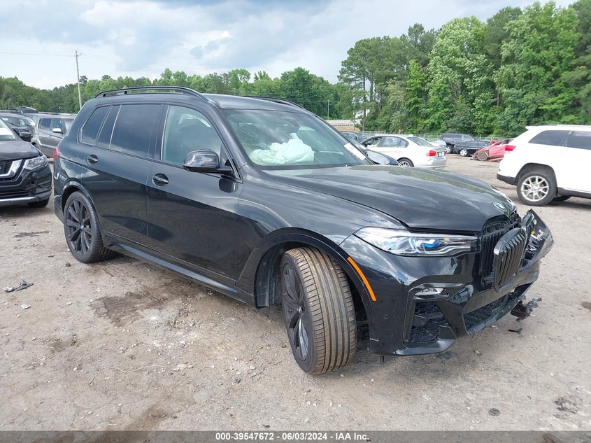 2021 BMW X7 M50I VIN: 5UXCX6C0XM9F69383 Lot: 39547672