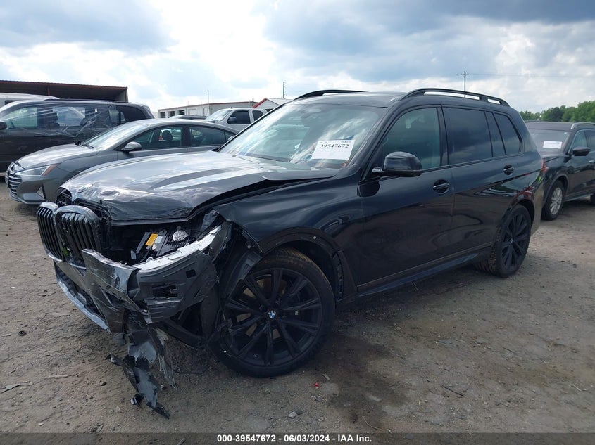 2021 BMW X7 M50I VIN: 5UXCX6C0XM9F69383 Lot: 39547672