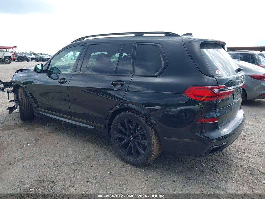 2021 BMW X7 M50I VIN: 5UXCX6C0XM9F69383 Lot: 39547672