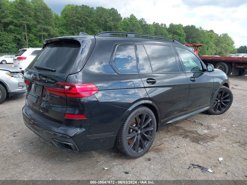 2021 BMW X7 M50I VIN: 5UXCX6C0XM9F69383 Lot: 39547672