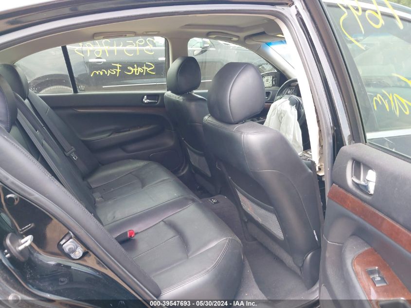 2013 Infiniti G37X VIN: JN1CV6AR9DM351022 Lot: 39547693