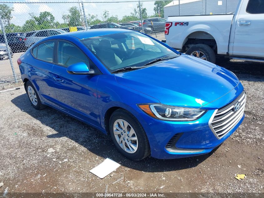 2018 Hyundai Elantra Se VIN: KMHD74LF1JU607518 Lot: 39547725